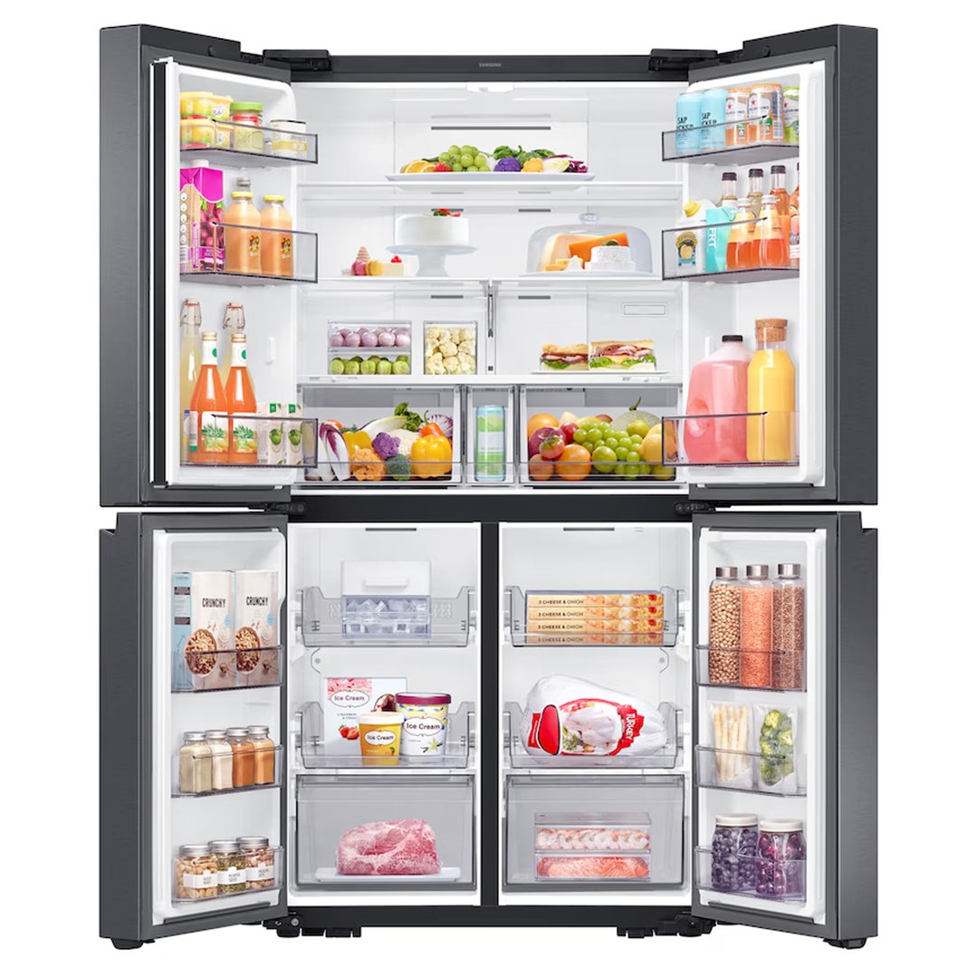 Samsung 649L 4-Door French Door Refrigerator - Black SRF7100B