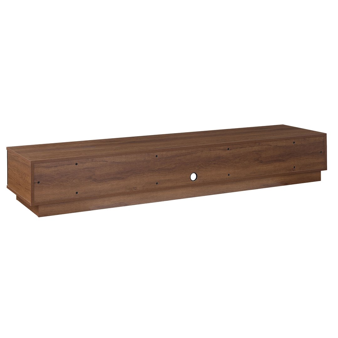 Tauris Rio 2200mm Low Line TV Cabinet - Dark Oak RIO2200LLDO