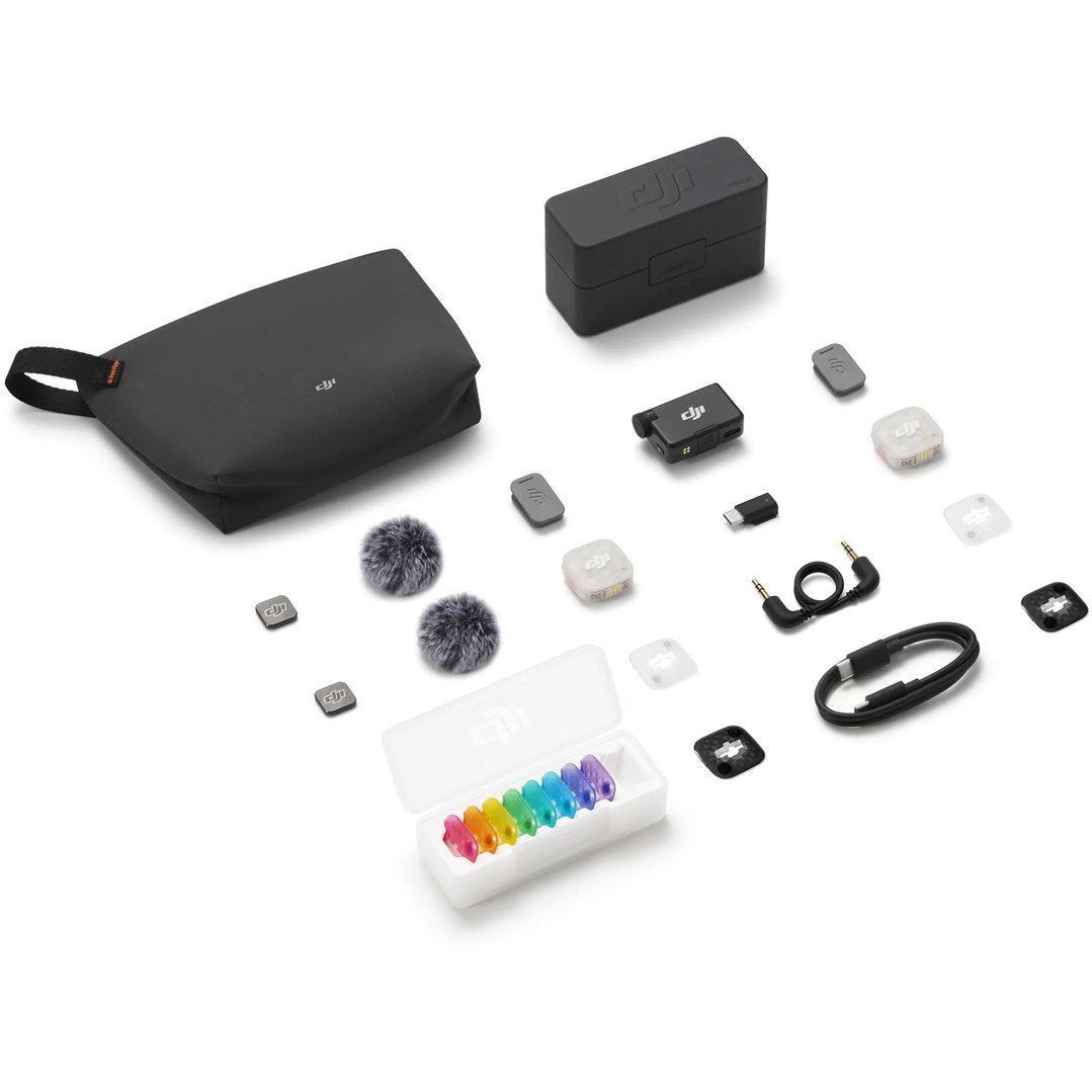 DJI Mic Mini 2S (2 TX + 1 RX + Charging Case) CP.RN.00000538.01