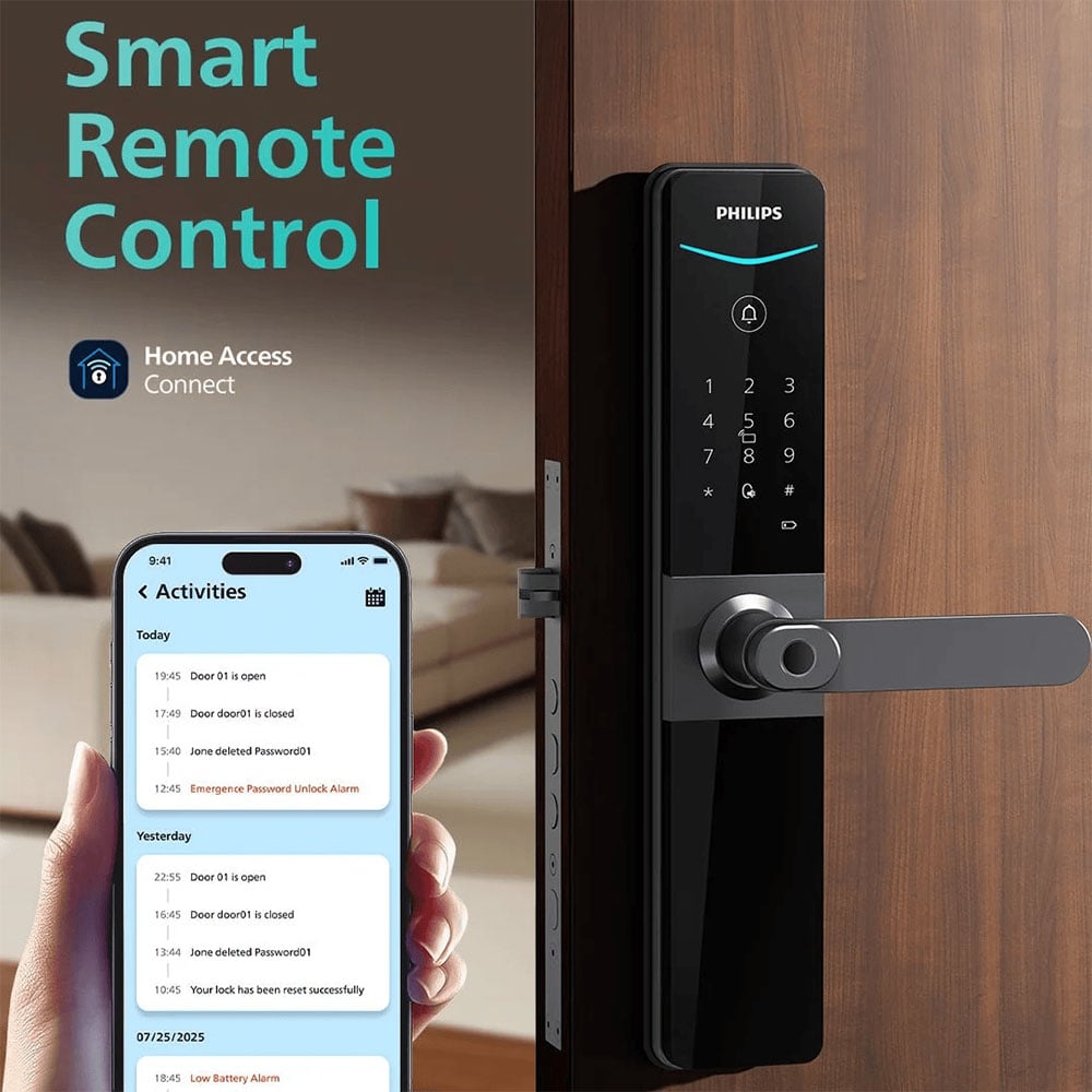 Philips 6000 Series Smart Lever Door Lock DDL610-5HBS