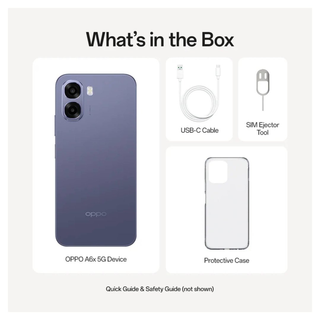 OPPO A6x 5G Black Purple CPH2783AU