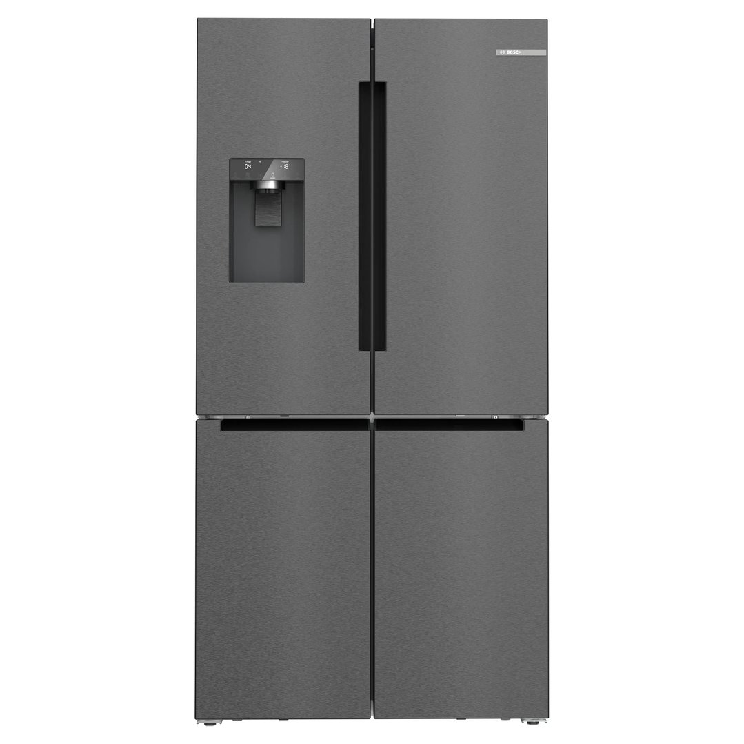 Bosch Series 6 Multi Door Fridge Freezer Brushed Black Steel KFD96AXEAA