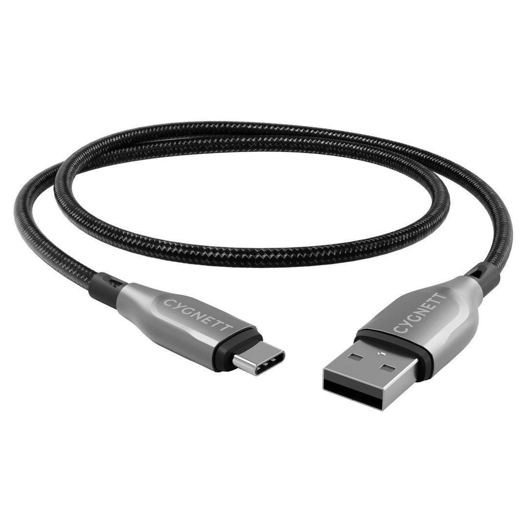 Cygnett USB-C to USB-A Cable 1M - Black CY4681PCUSA