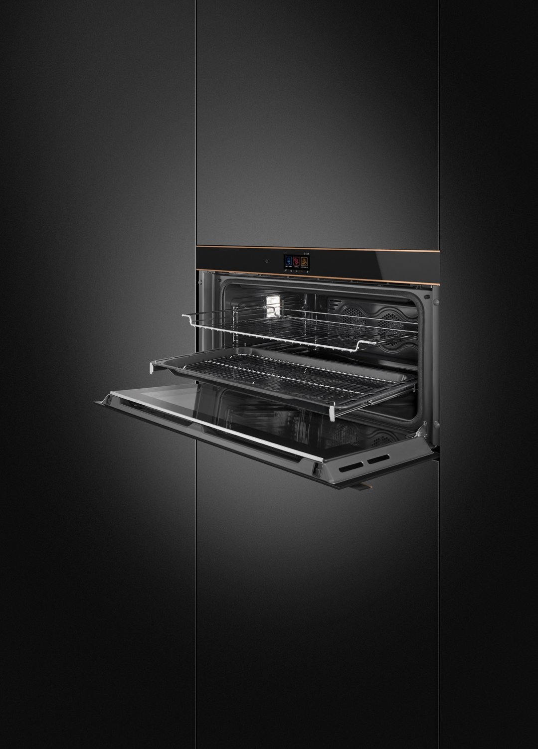Smeg 90cm Dolce Stil Novo Thermo-ventilated Oven SFPR9604TNR