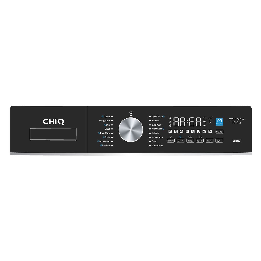 Chiq 10KG Front Load Washing Machine WFL100SW