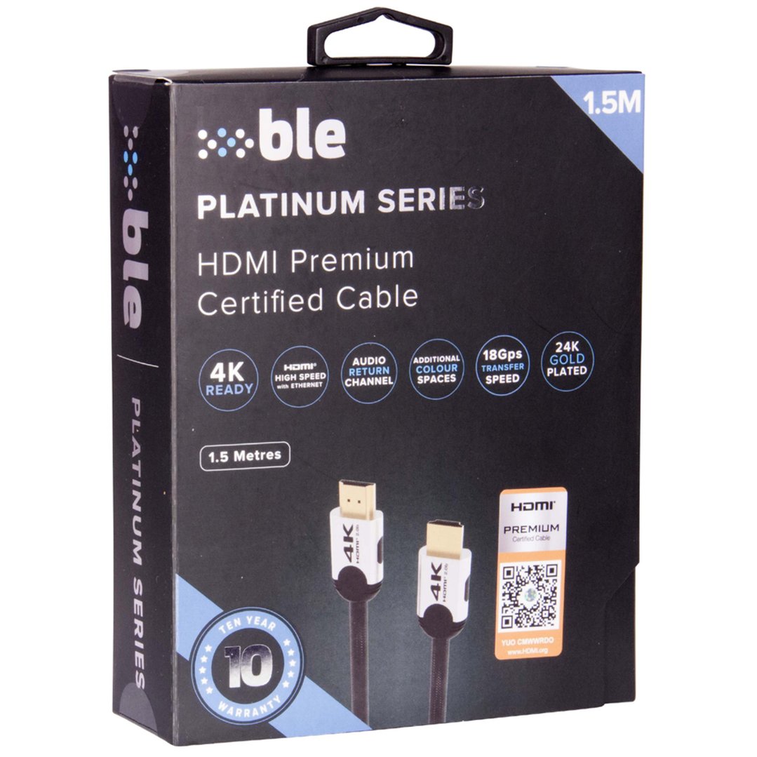 BLE HDMI Premium Certified Cable 1.5m BL-HDMIPC15