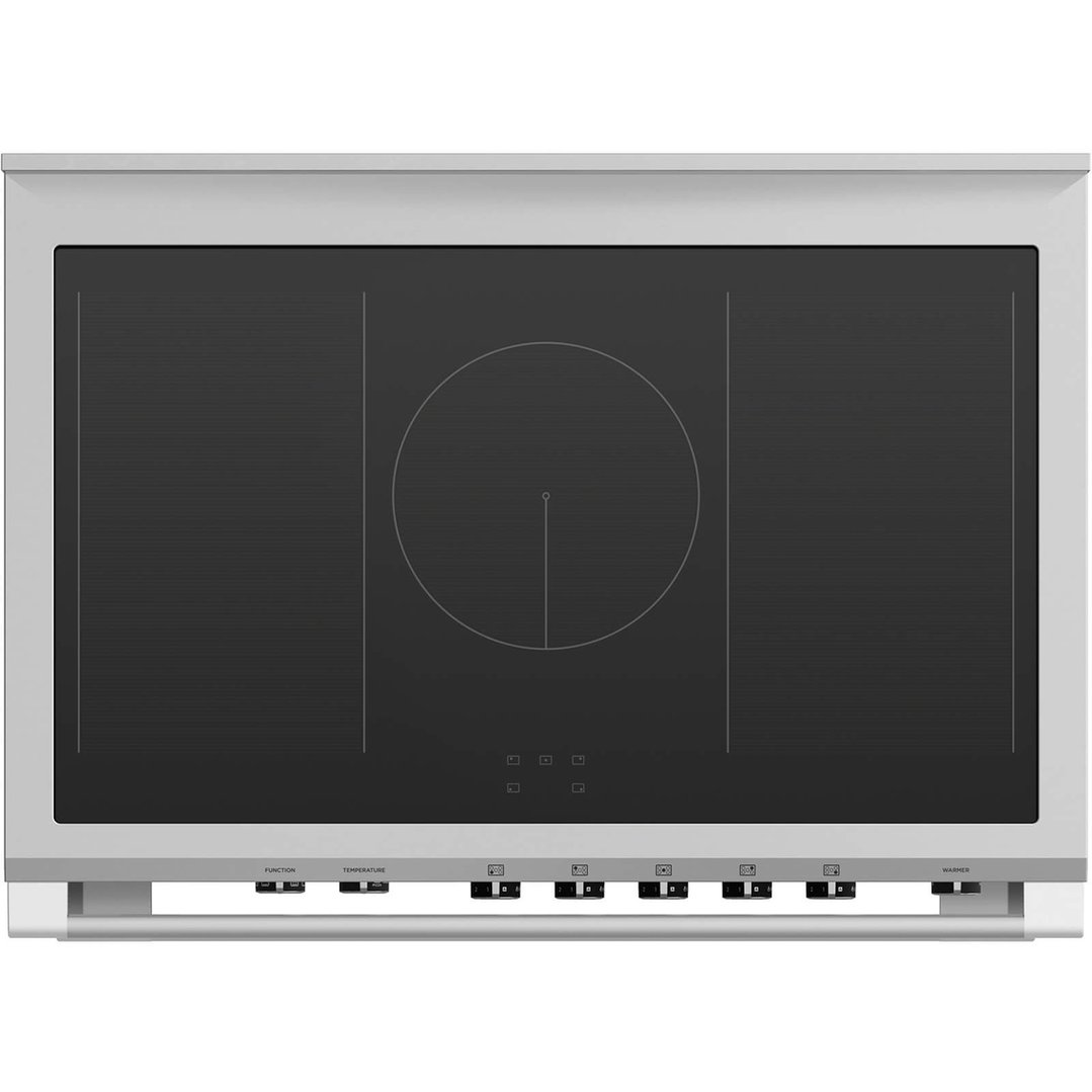 Fisher & Paykel 90cm Series 9 Classic 5 Zone Induction Pyrolytic Cooker, 2 SmartZones OR90SCI6R1