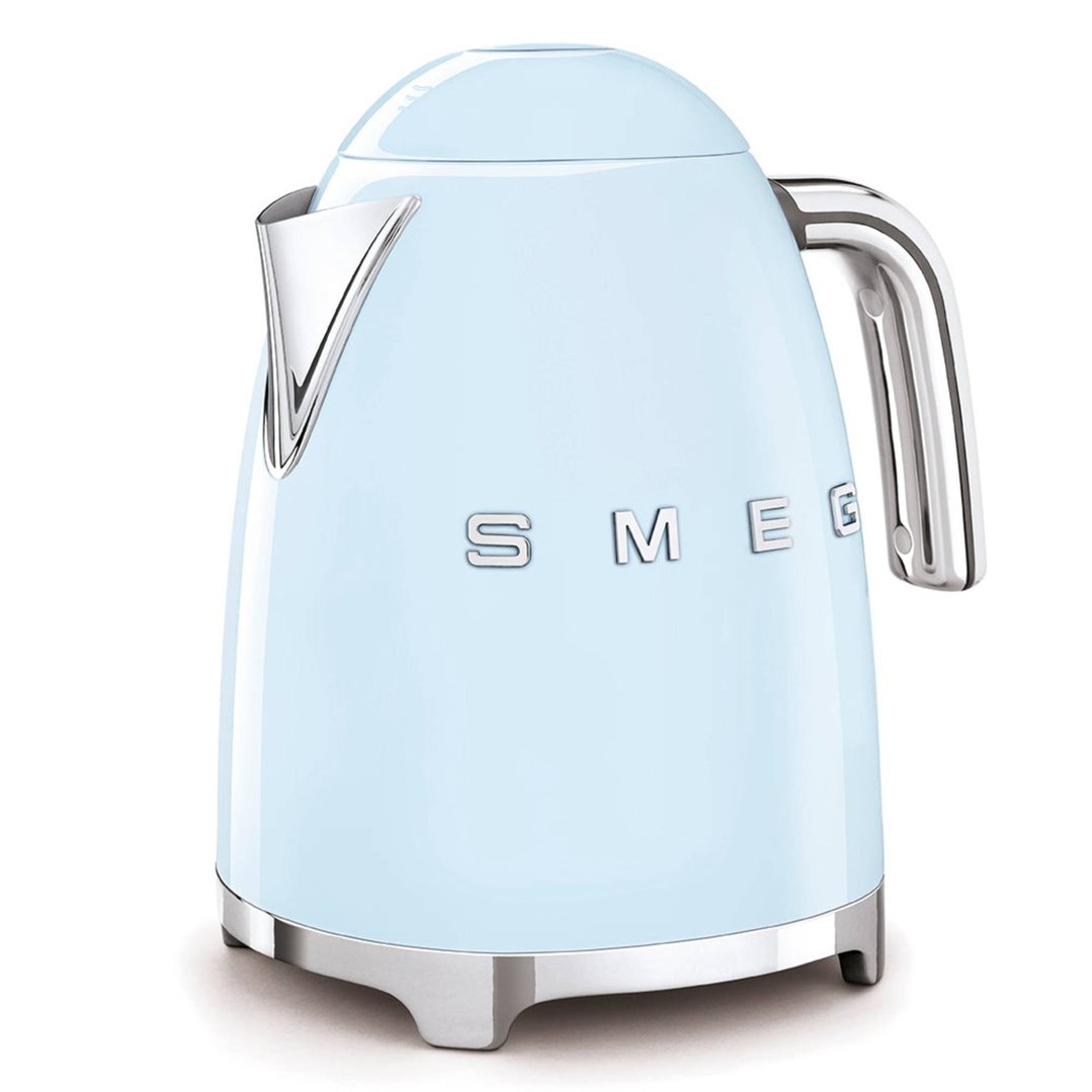 Smeg 50's Retro Style Aesthetic Electric Kettle Pastel Blue KLF03PBAU