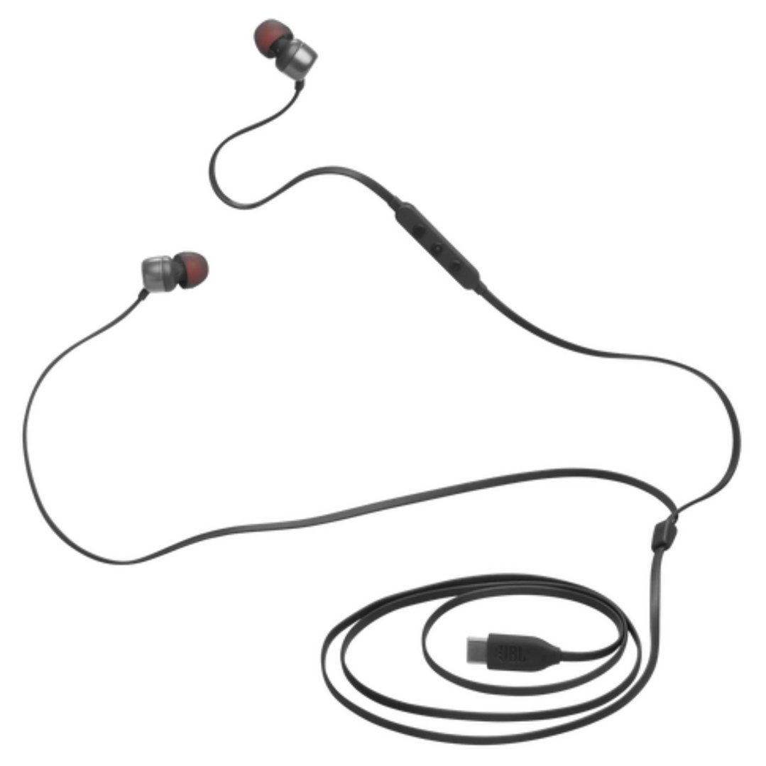 JBL Tune 310C USB-C In-Ear Headphones Black JBLT310CBLK