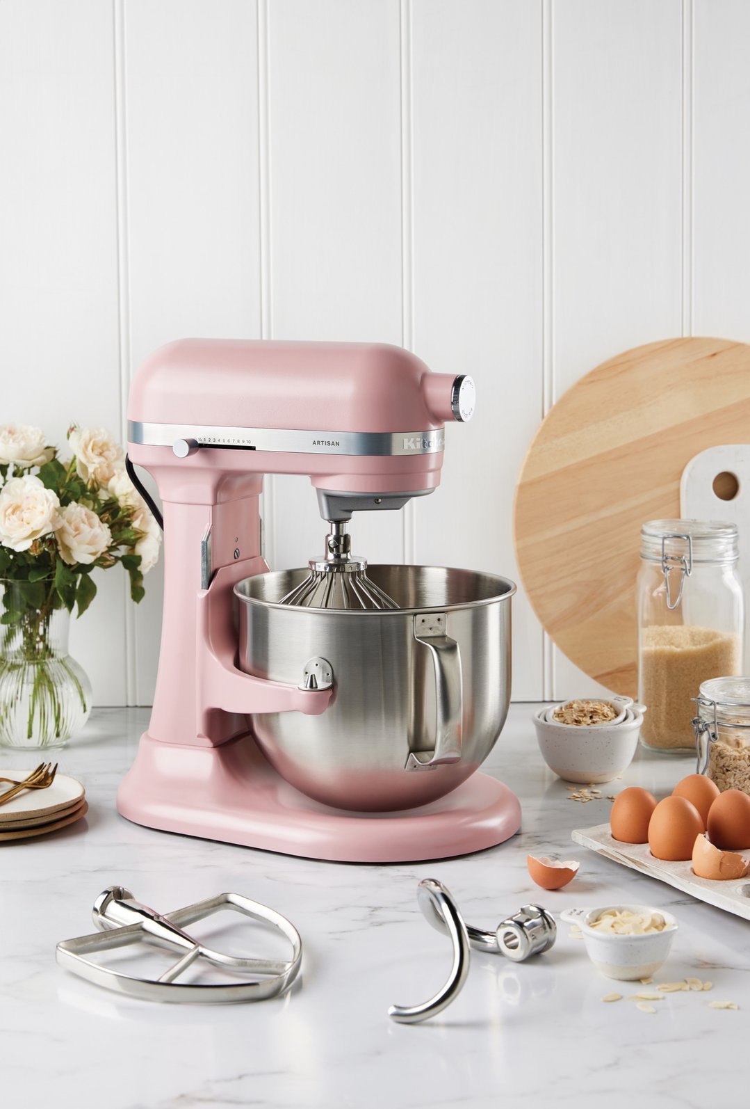 Kitchenaid 6.6L Bowl-Lift Stand Mixer Dried Rose 5KSM70SHXADR