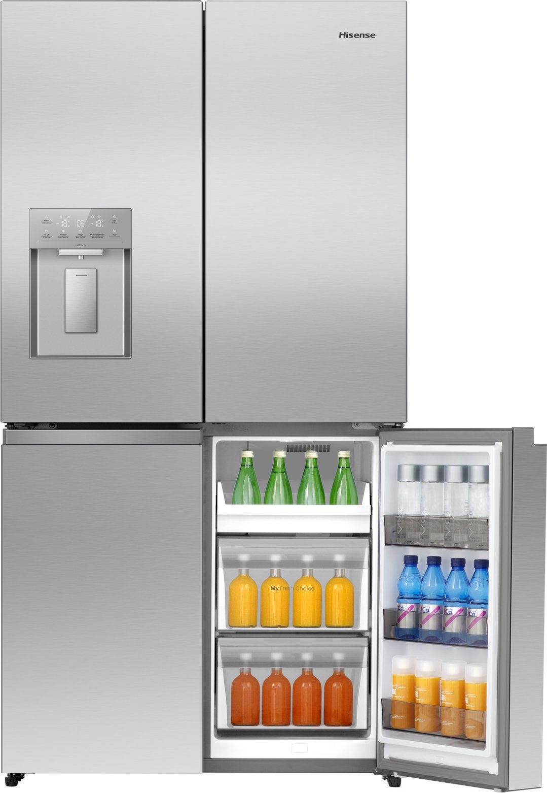 Hisense 640L PureFlex French Door - Stainless Steel HRCD640TSW