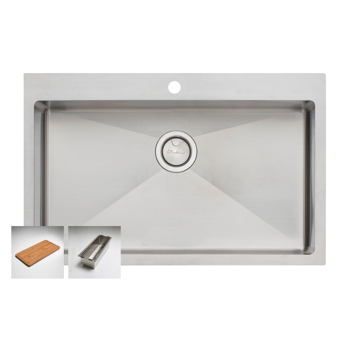 Oliveri Apollo Mega Single Bowl Sink AP1491