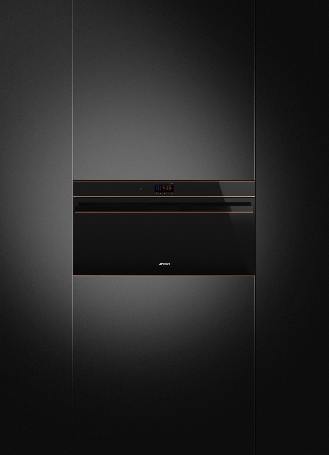 Smeg 90cm Dolce Stil Novo Thermo-ventilated Oven SFPR9604TNR