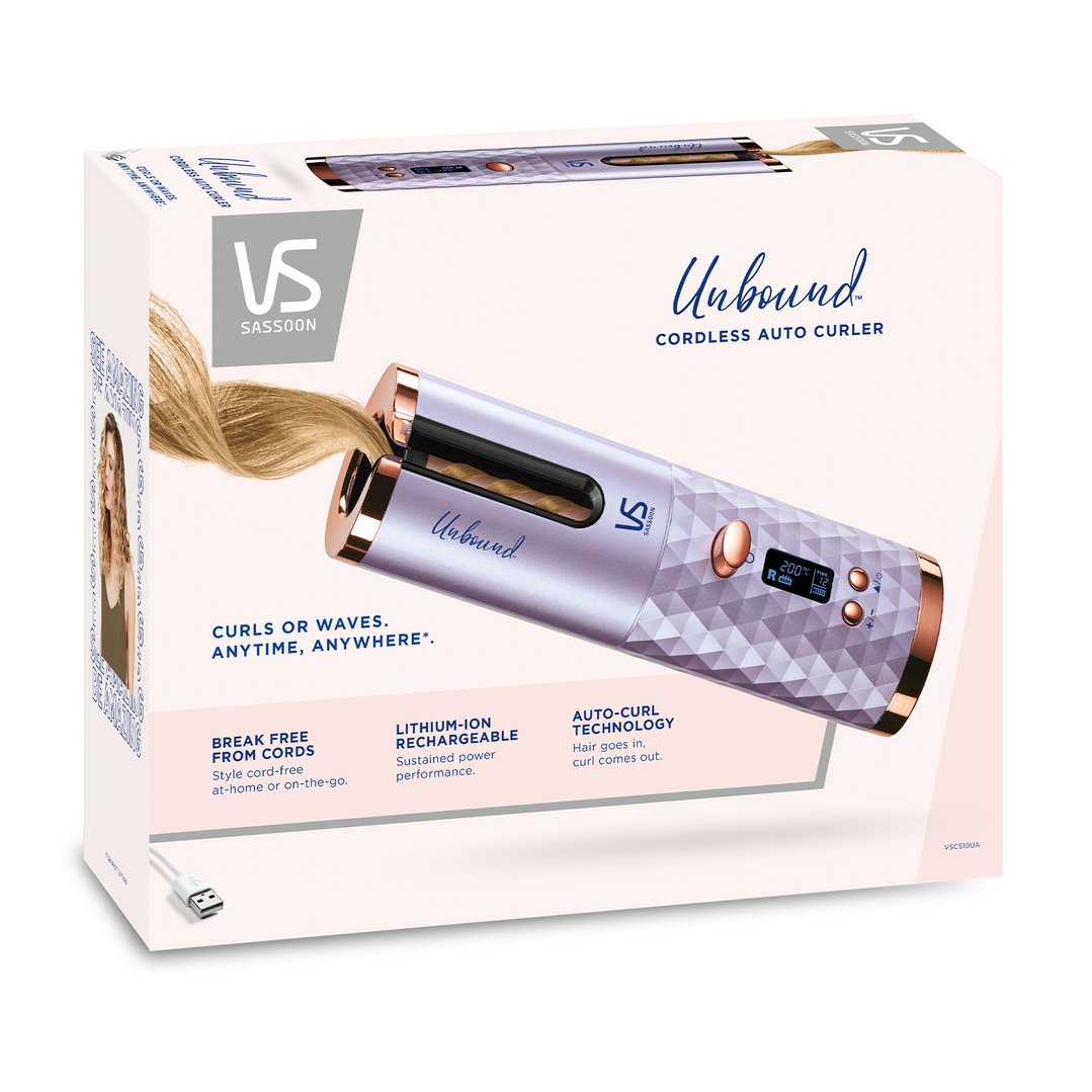 Vs Sassoon Unbound Auto Cordless Hair Curler. VSC510UA