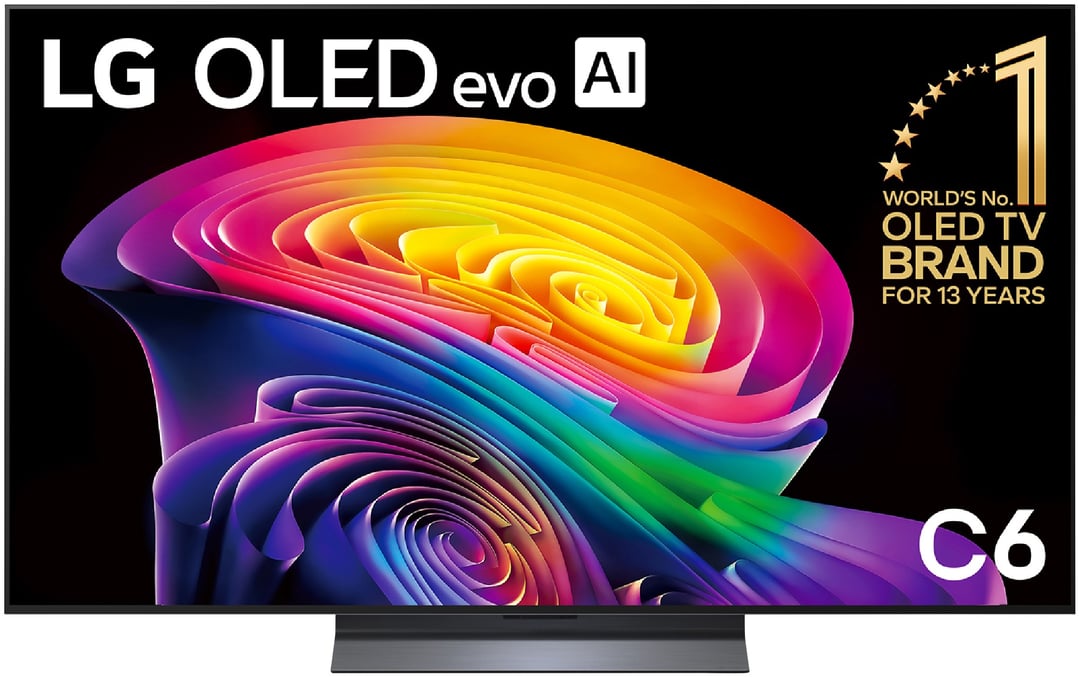 LG 55" OLEDC6 EVO AI 4K Smart TV 2026 OLED55C6PSA