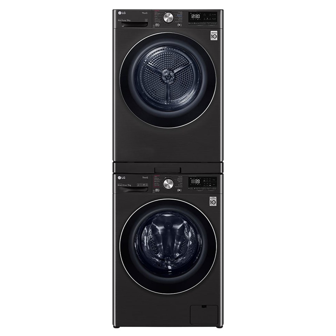 LG Black Washing Machine Stacking Kit STKIT-BK