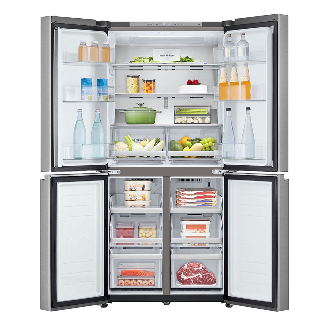 LG 530L Slim French Door Fridge Stainless Finish GF-B505PL