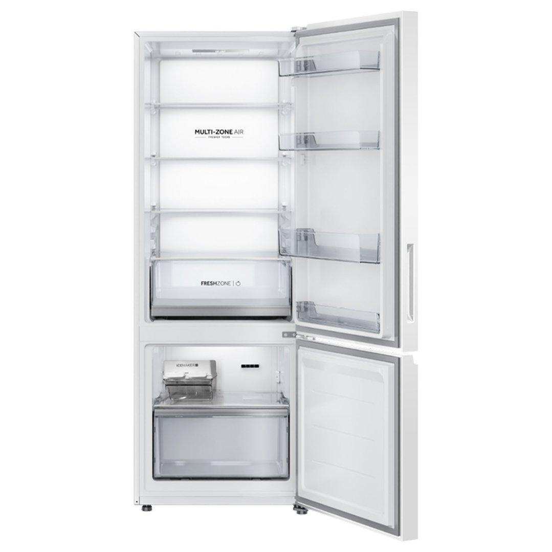 Haier 334L 500 Series Refrigerator Bottom Freezer White HRF346BW