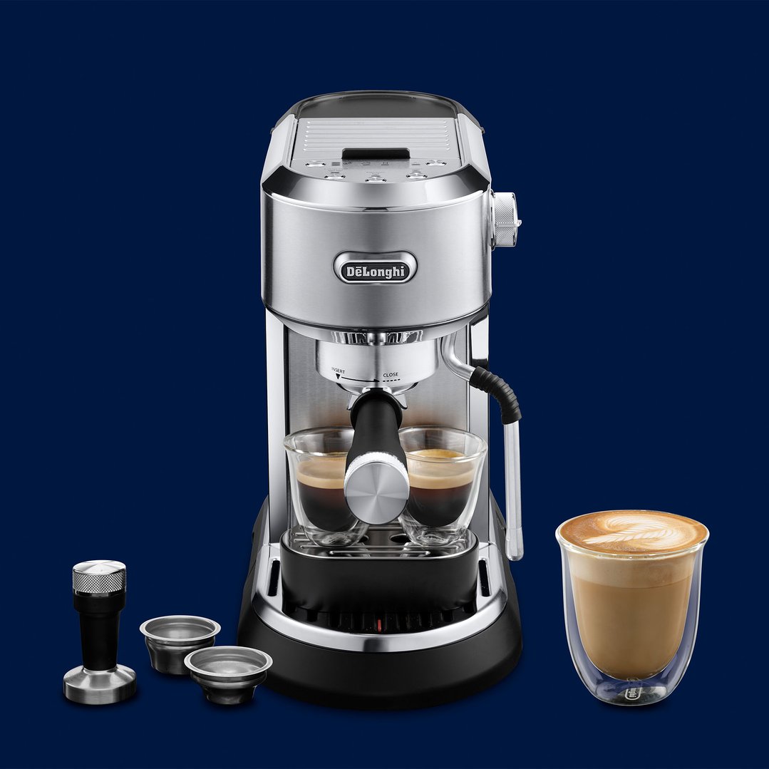 Delonghi Dedica Maestro Manual Coffee Machine EC900M
