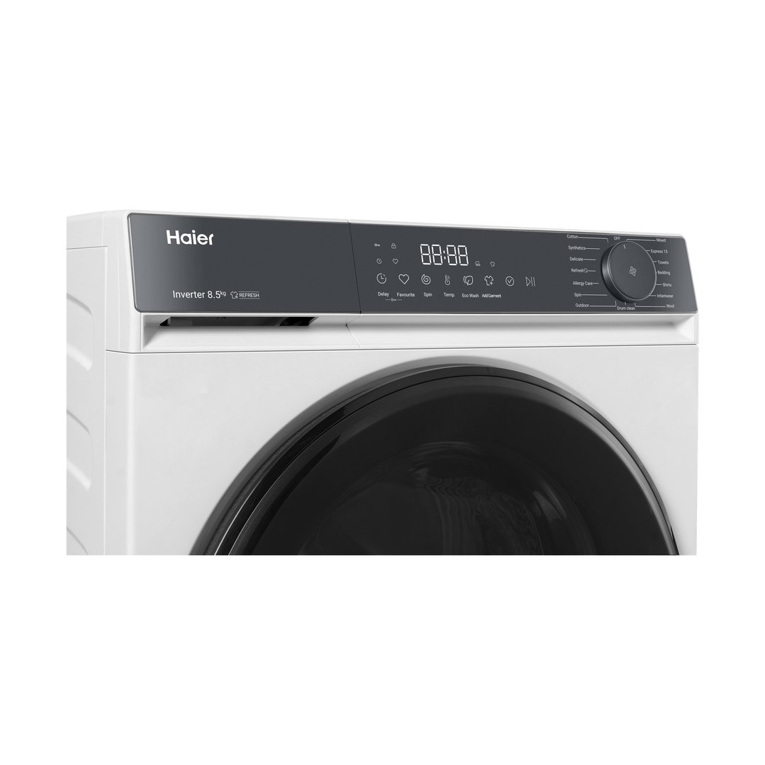 Haier 8.5kg 300 Series Front Load Washing Machine - White HWF85KW1