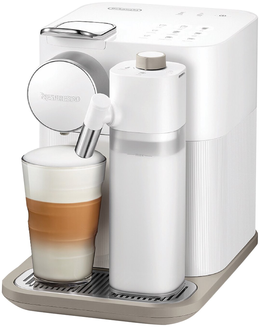 Delonghi Gran Lattissima Automatic Capsule Coffee Machine White EN640W