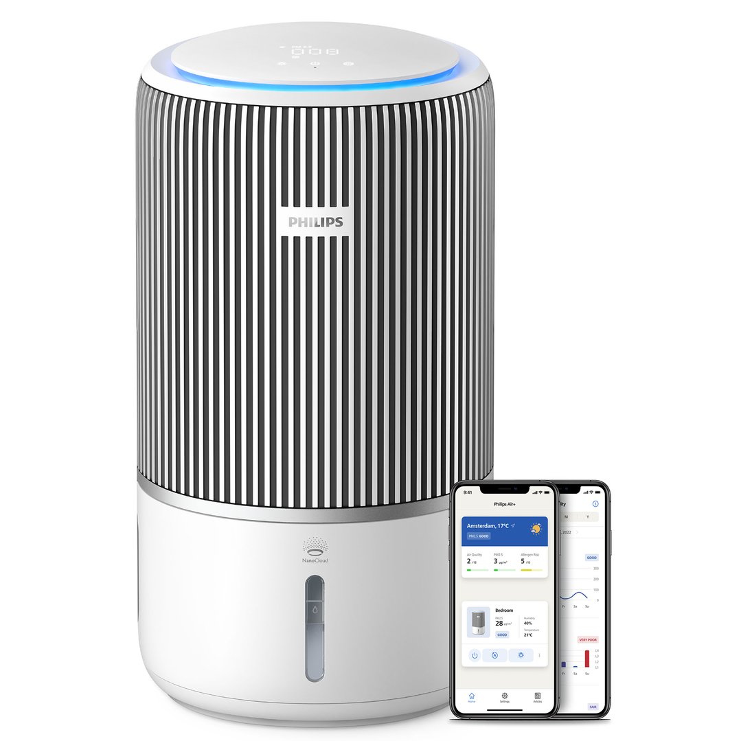 Philips PureProtect Water 3400 Series Smart 2-in-1 Air Purifier and Humidifier AC3420/10