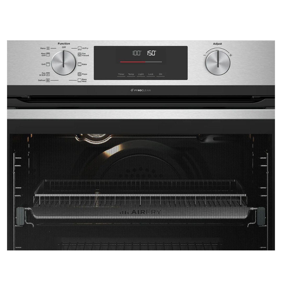 Westinghouse 60cm Multi-function Pyrolytic Oven with Air Fry - Stainless Steel WVEP6716SD