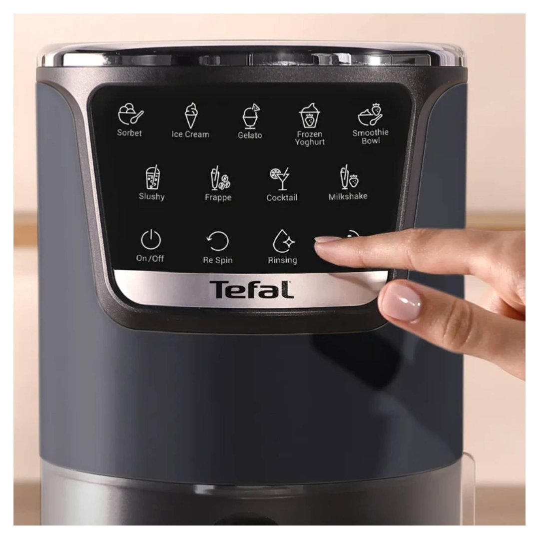 Tefal Dolci Black Knight Ice Cream Maker NQ32IG6048