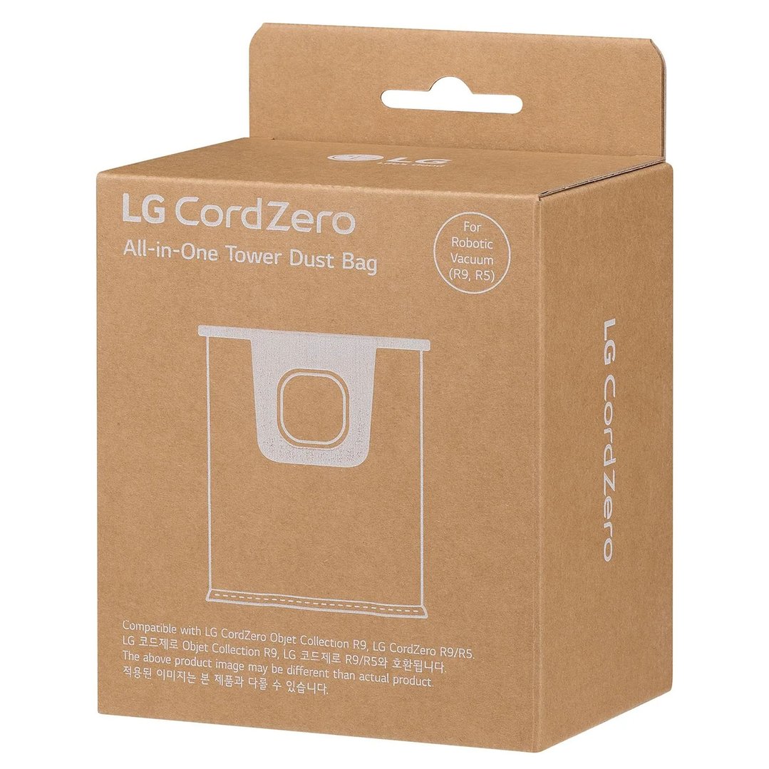LG All-in-One Tower Dust Storage Bags for Robot Vac - 3 Pack V-RDUSTBAG