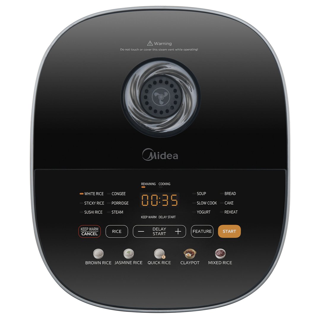 Midea 10 Cup Compact Rice Cooker MB-FS5021W