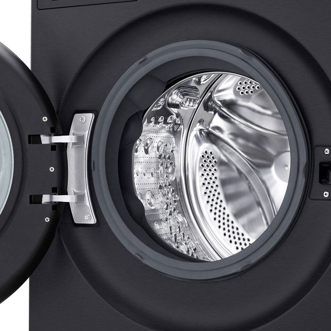 LG 12kg Series 9 Front Load Washer Matte Black - Steam+ WX9-1412MB