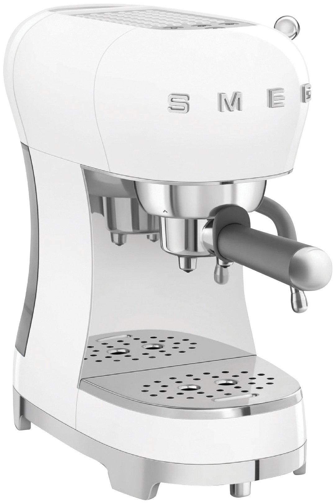 Smeg 50's Retro Style Espresso - White ECF02WHAU