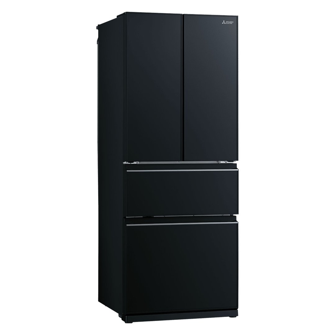Mitsubishi Electric 442L Brilliant Black French Door Fridge MR-LX442EX-GBK-A