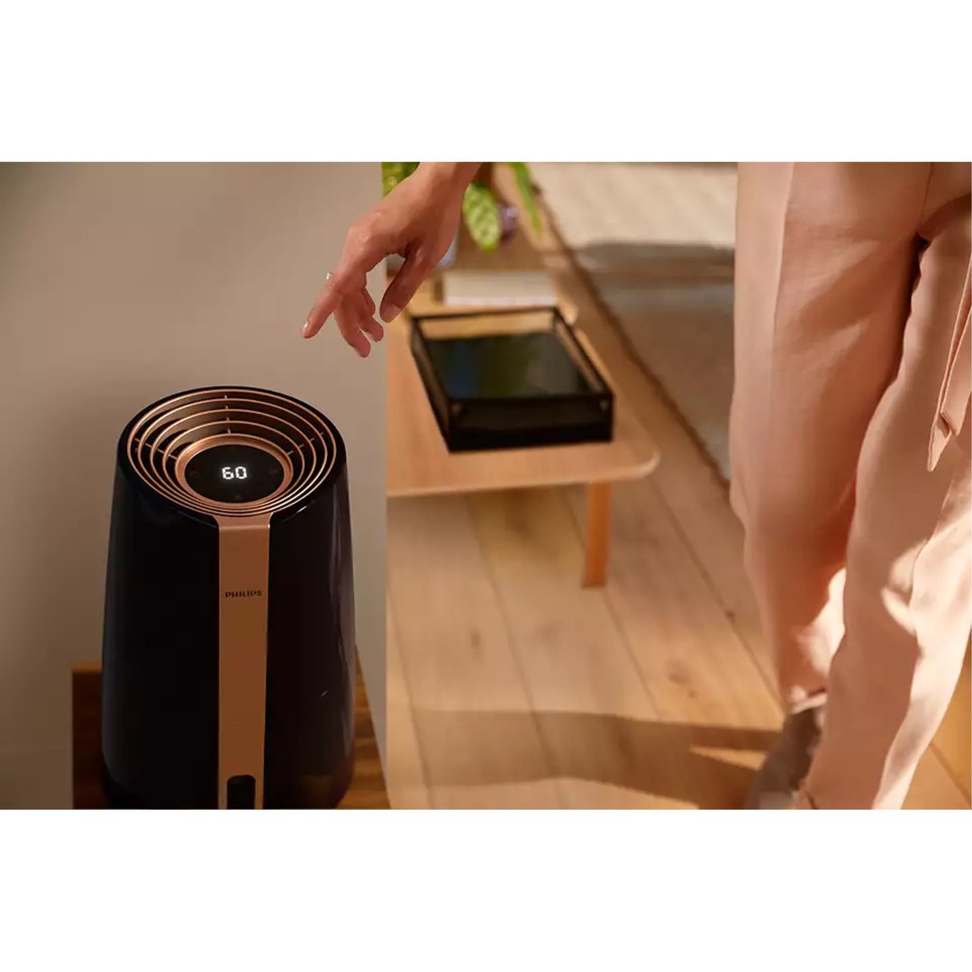 Philips 3000 Series Air humidifier Black HU3918/70