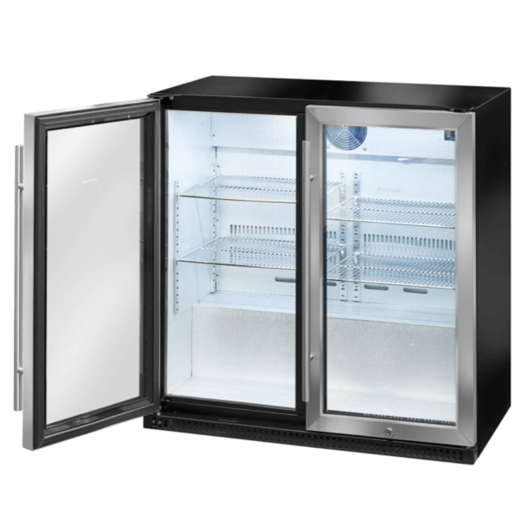 Artusi 190L Outdoor Beverage Centre - Stainless Steel AOF2SM5