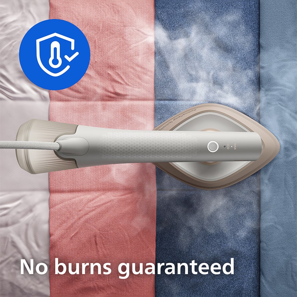 Philips OneTurn Hybrid Iron & Steamer Silk White GC213/10