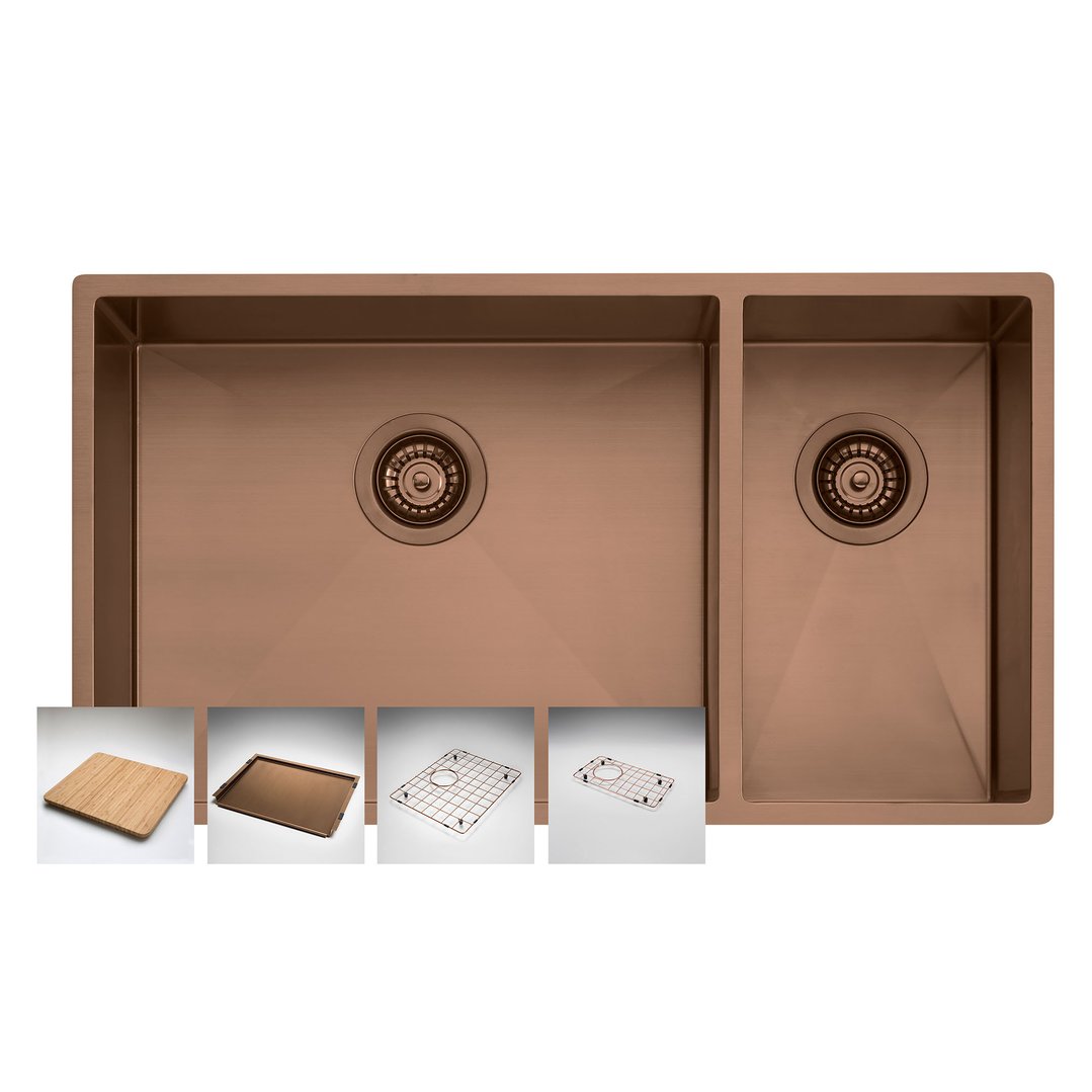 Oliveri Spectra 1 & 1/2 Bowl Sink - Copper SB35CU