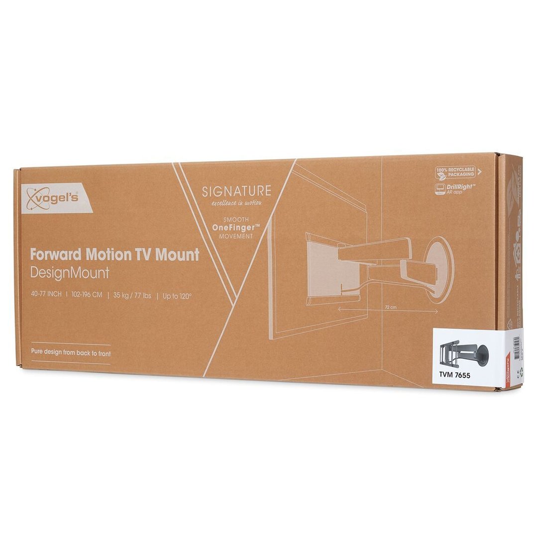 Vogels 40" to 77" Full-Motion TV Wall Mount (black) TVM7655B