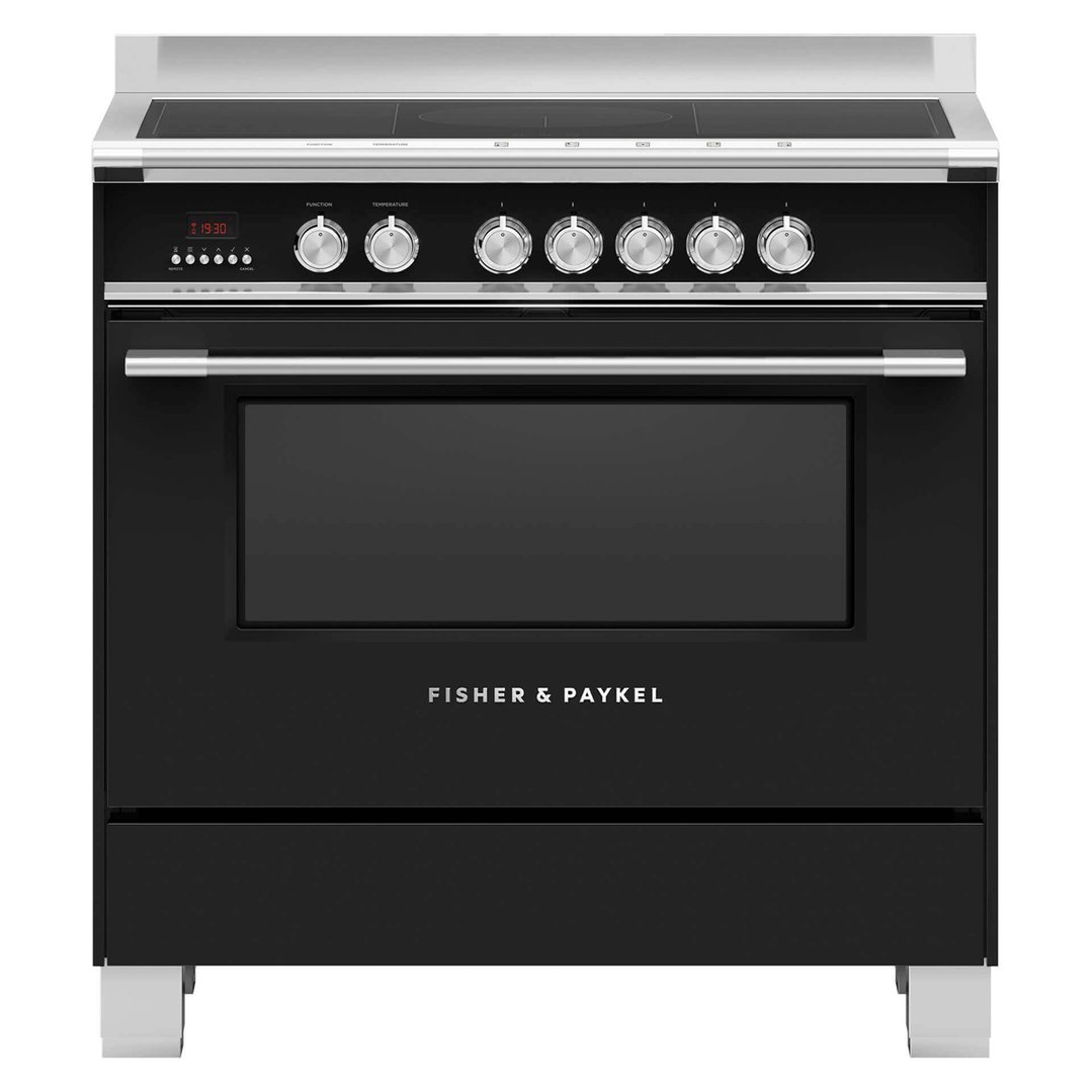 Fisher & Paykel 90cm Series 7 Classic 5 Zone Induction Cooker, 2 SmartZones OR90SCI4B1