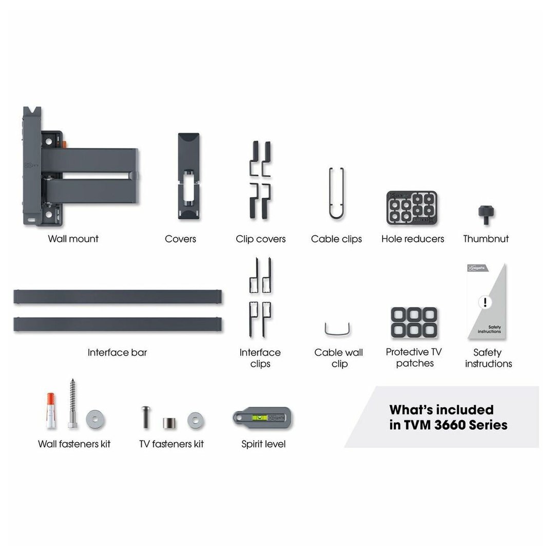 Vogels TVM 3665B OLED Full-Motion 40-77" TV Wall Mount TVM3665B