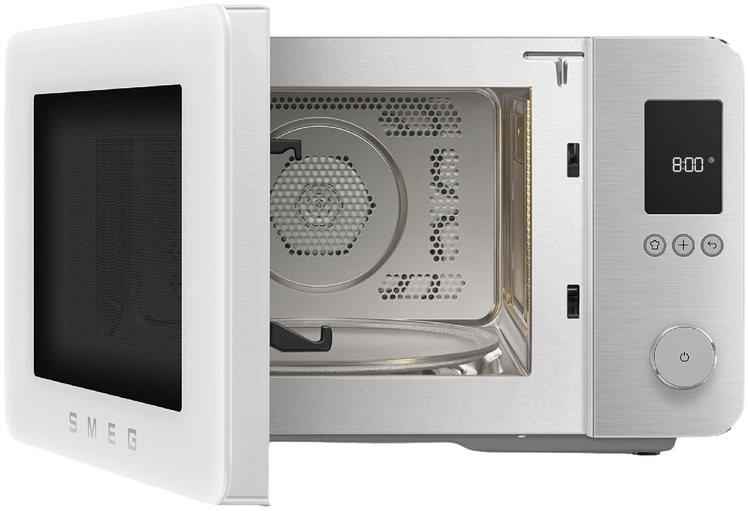 Smeg 27L Combi Microwave Oven - Matte White MOC02WHMAU