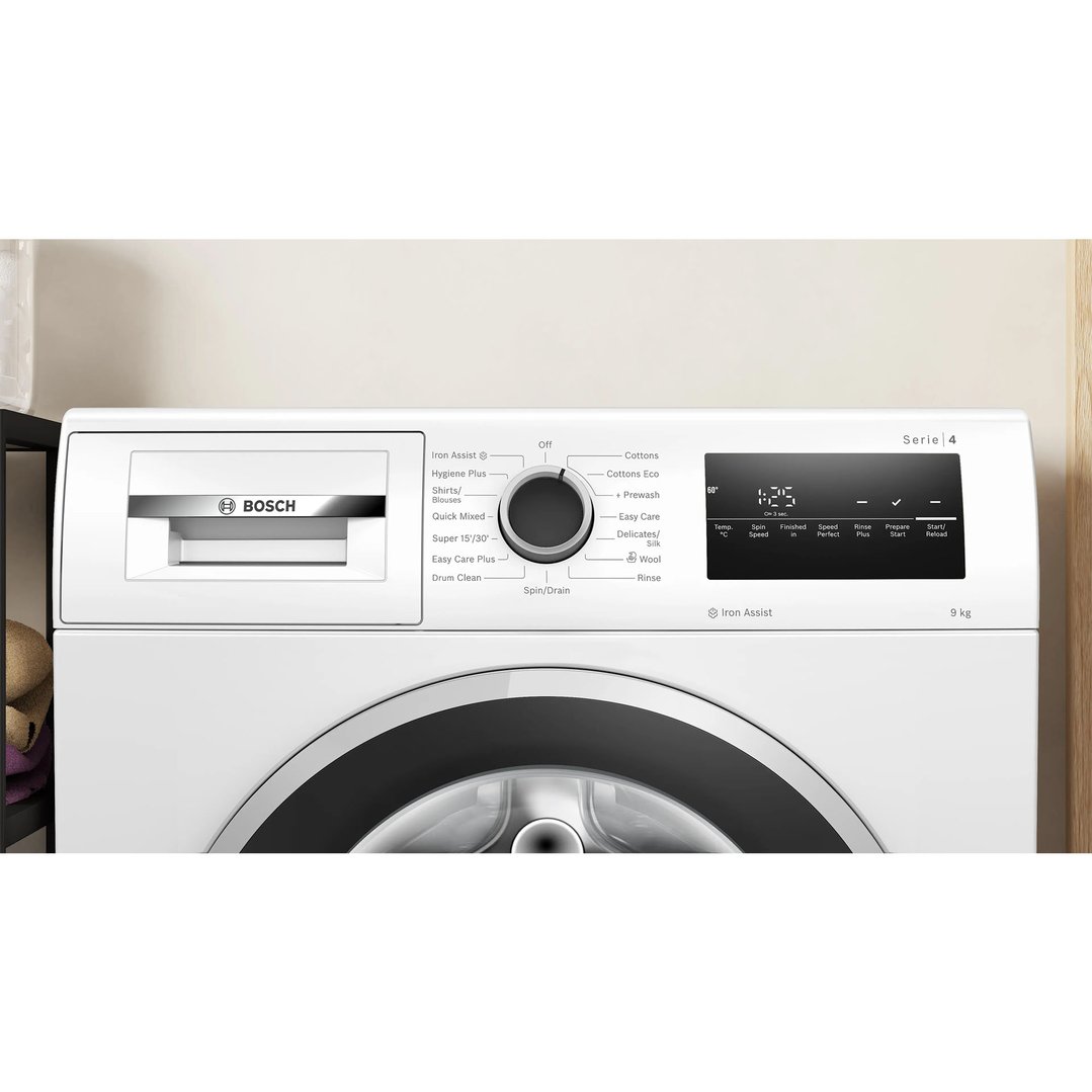 Bosch 9kg Series 4 Front Loader Washing Machine White WAN28227AU
