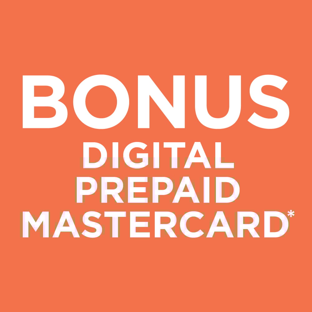 Bing Lee Bonus 175 Digital PrePaid Mastercard MCAUG175VOUCHER. Buy