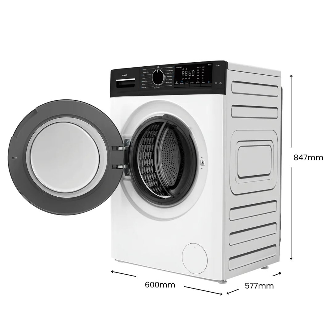Chiq 8.5kg Front Load Washer WFL85PLSW