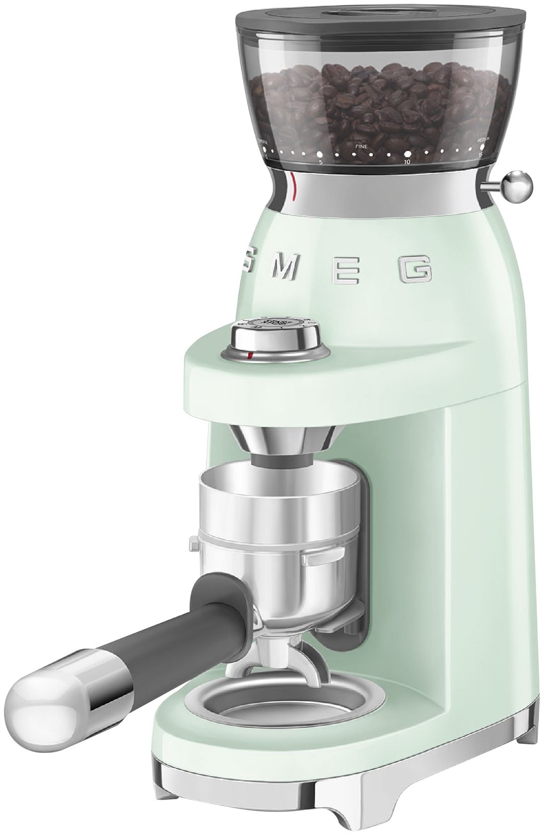Smeg 50's Style Retro Coffee Grinder - Pastel Green CGF03PGAU