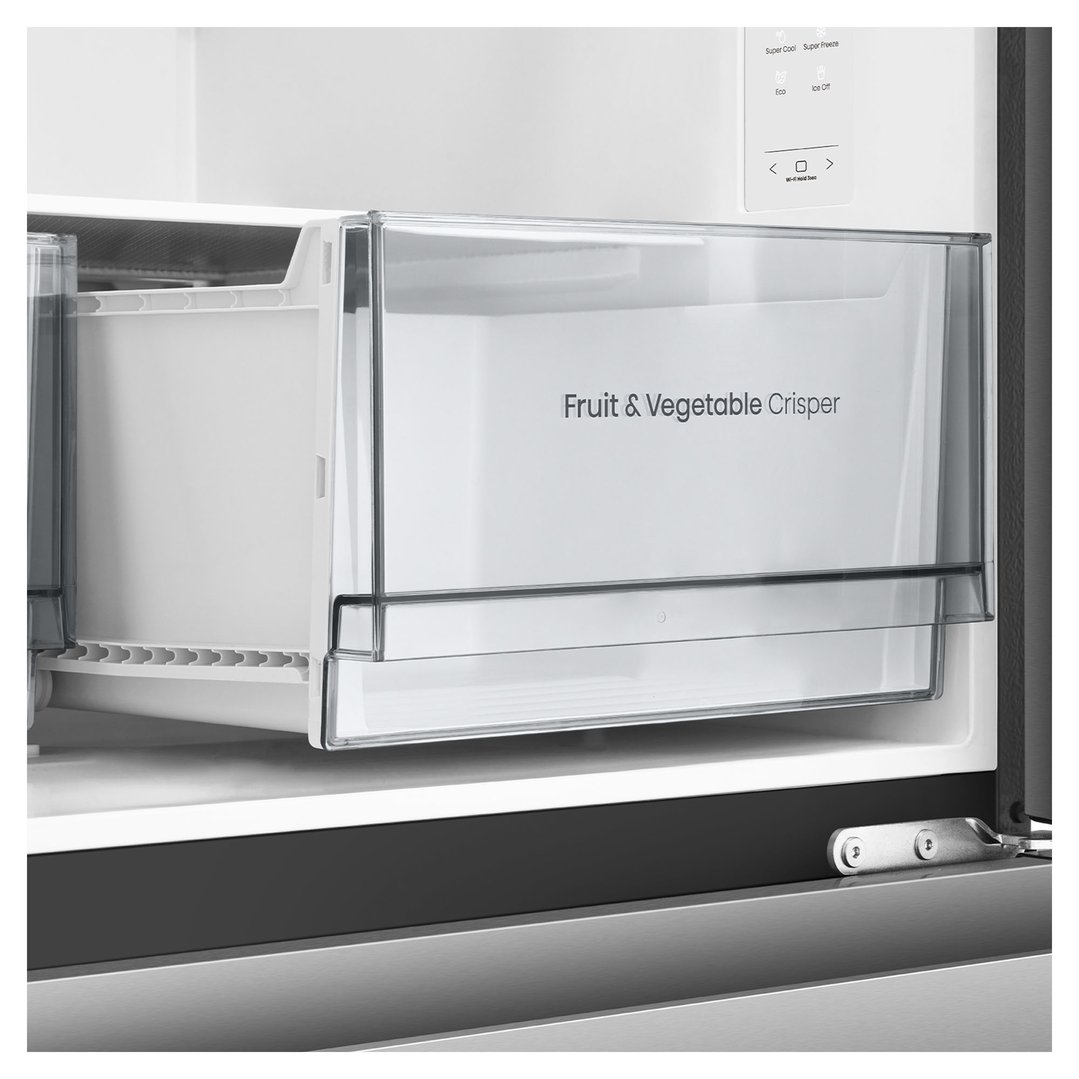 Hisense 544L PureFlex French Door Fridge - Silver HRFD537SW