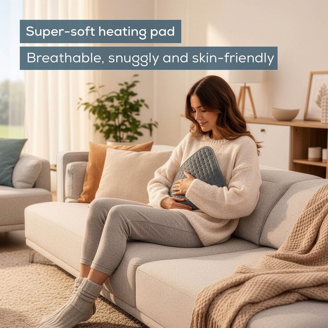 Beurer Personal Heating Pad Dark Grey HKSE