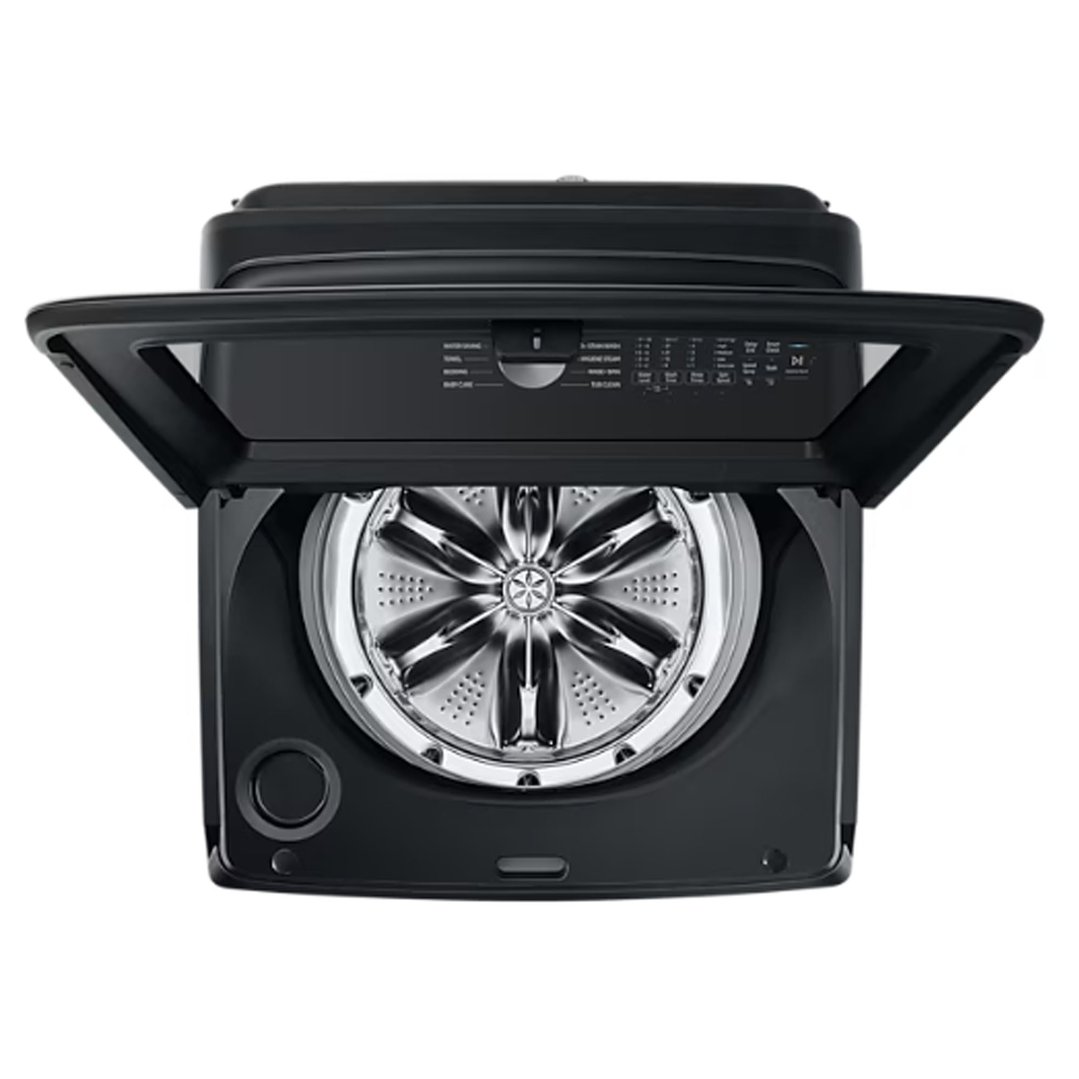 Samsung 12kg Top Load Washer - Black WA12A8376GV