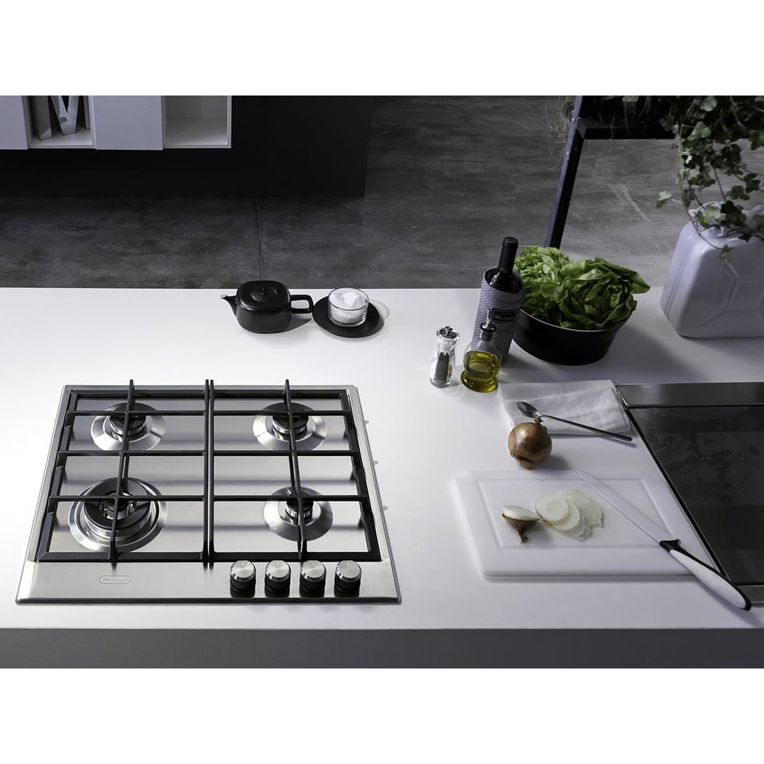 Delonghi 4 Burner 60cm Slimline Gas Cooktop DEGHSL60