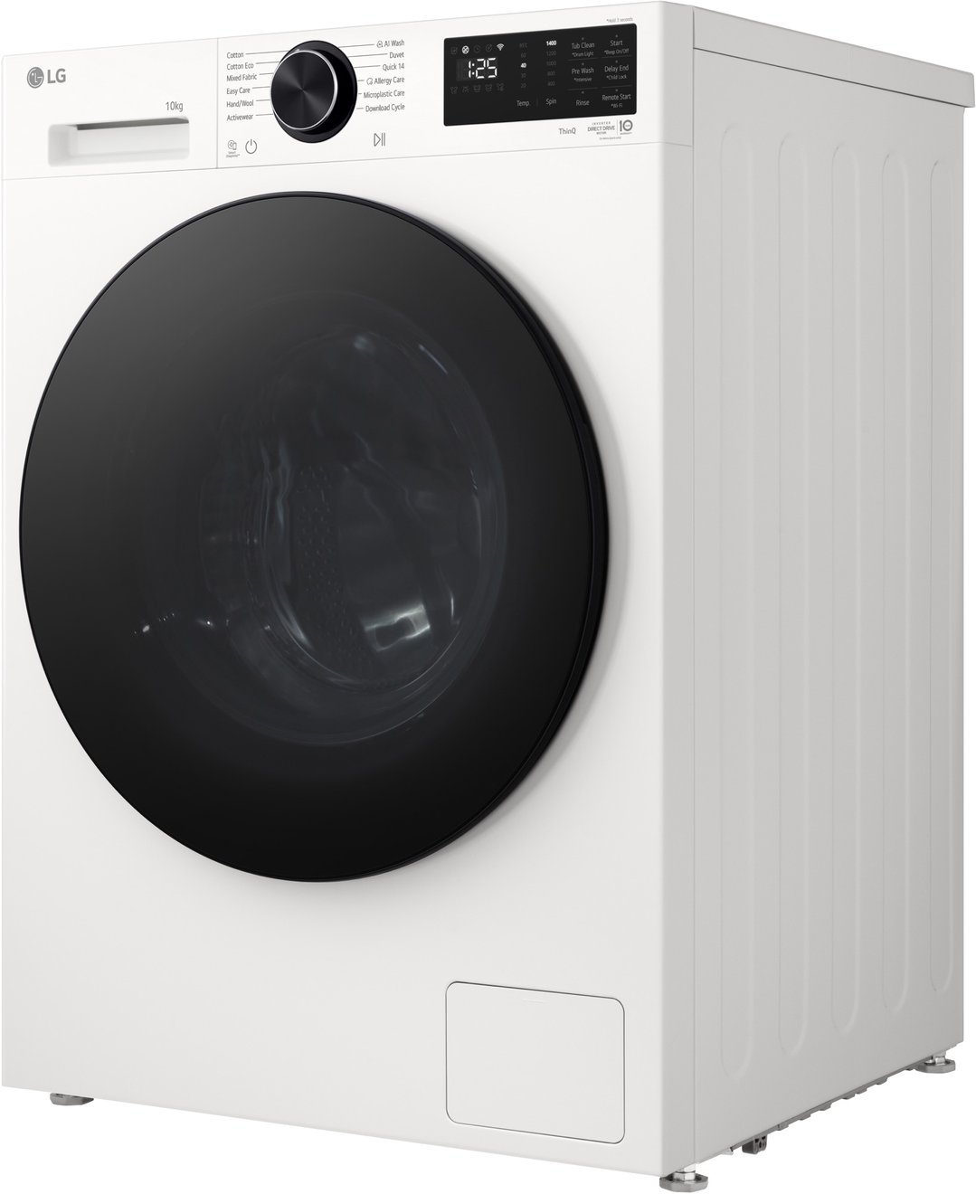 LG 10kg Series 3 Front Load Washer - AI Wash - White WX3-1410W